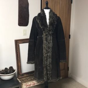 Faux Shearling Coat
